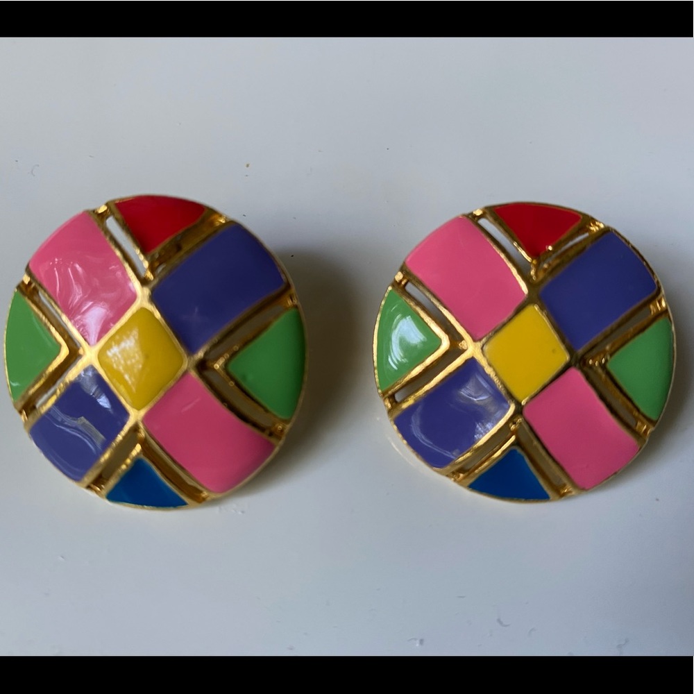 80’s vintage earrings